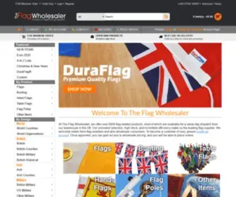 Theflagwholesaler.co.uk(Europe's Largest Flag and Bunting Distributor) Screenshot