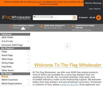 Theflagwholesaler.net(The Flag Wholesaler) Screenshot