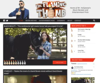 Theflamingthumb.com(Movie Reviews) Screenshot