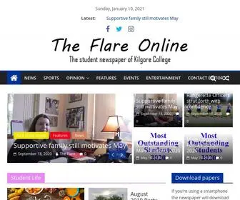 Theflareonline.com(The Flare Online) Screenshot