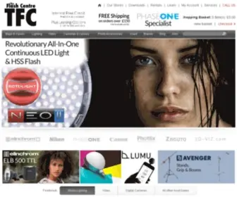 Theflashcentre.com(The Flash Centre) Screenshot