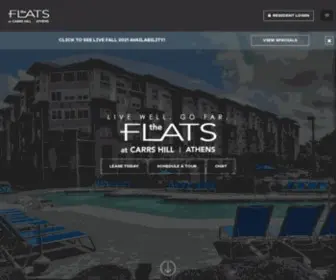 Theflatsatcarrshill.com(The Flats at Carrs Hill) Screenshot