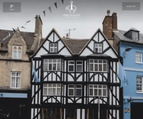 Thefleececirencester.co.uk(The Fleece at Cirencester) Screenshot