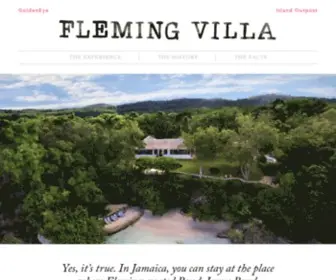 TheflemingVilla.com(The Fleming Villa) Screenshot