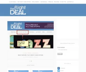 Theflightdeal.com(The Flight Deal) Screenshot
