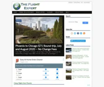 Theflightexpert.com(The flight expert) Screenshot