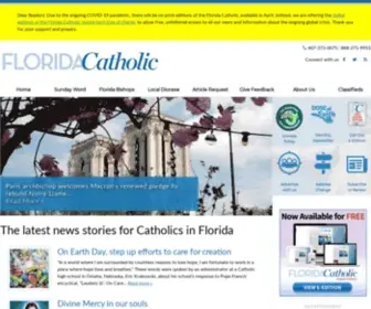 Thefloridacatholic.org(Florida Catholic Media) Screenshot