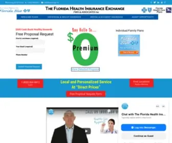 Thefloridahealthinsuranceexchange.com(Florida Lowest) Screenshot