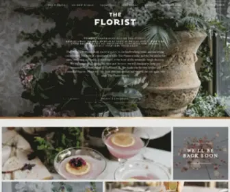 Theflorist.uk.com(The Florist Bar and Restaurant) Screenshot