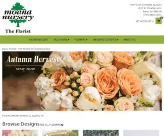 Thefloristatmoana.com(Reno Florist) Screenshot