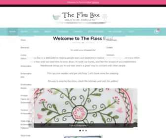 Theflossbox.com(The Floss Box) Screenshot