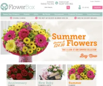 Theflowerbox.co.uk(Theflowerbox) Screenshot