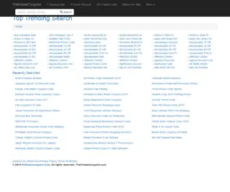 Theflowercoupons.com(Hottest coupons of the day verified) Screenshot