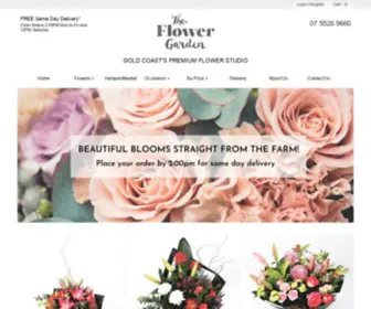 Theflowergarden.com.au(The Flower Garden) Screenshot