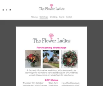 Theflowerladies.biz(theflowerladies) Screenshot