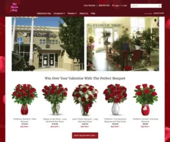 Theflowershopfremont.com(Fremont Florist) Screenshot
