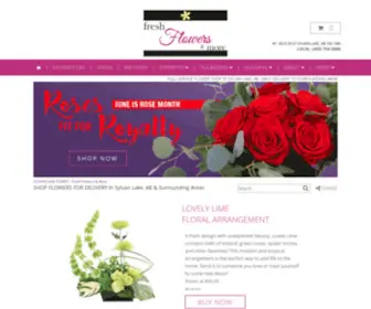 Theflowershopsylvanlake.com(The B Nest Floral Design and Studio) Screenshot