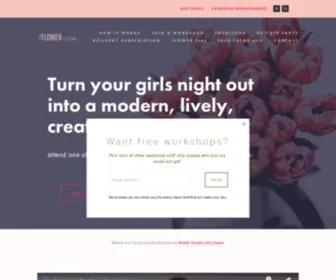 Theflowersocialaustin.com(The Flower Social) Screenshot
