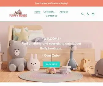 Thefluffymoose.com(Plush Stuffed Toy) Screenshot