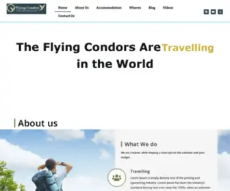 Theflyingcondors.com(The Flying Condors) Screenshot