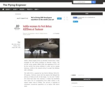 Theflyingengineer.com(The Flying Engineer) Screenshot