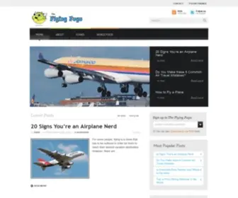 Theflyingfugu.com(The Flying Fugu) Screenshot