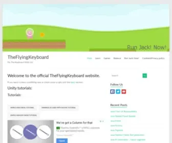Theflyingkeyboard.net(The official) Screenshot