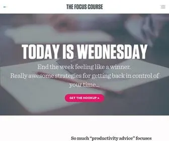 Thefocuscourse.com(Time Ownership) Screenshot