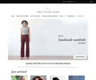 Thefoldline.com(The Fold Line) Screenshot