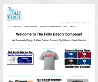 Thefollybeachcompany.com(Tour Charleston with Adam) Screenshot