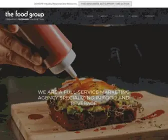 Thefoodgroup.com(The Food Group) Screenshot