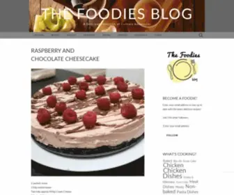 Thefoodiesblog.com(The Foodies Blog) Screenshot