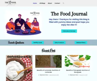 Thefoodjournal.in(The Food Journal) Screenshot