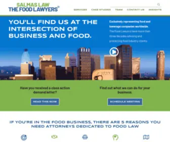 Thefoodlawyers.com(Thefoodlawyers) Screenshot