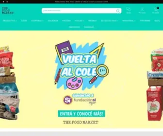 Thefoodmarket.com.ar(The Food Market) Screenshot