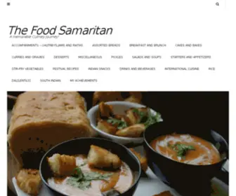 Thefoodsamaritan.com(The Food Samaritan) Screenshot