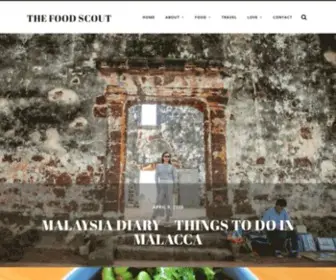 Thefoodscout.net(The Food Scout) Screenshot