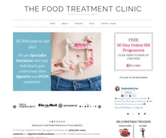 Thefoodtreatmentclinic.com(The Food Treatment Clinic) Screenshot