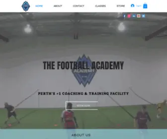 Thefootballacademy.com.au(The Football Academy) Screenshot