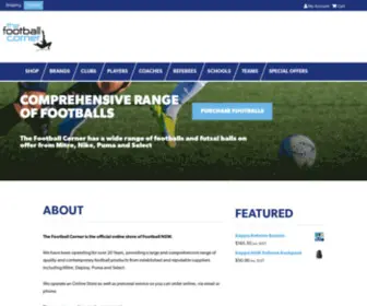 Thefootballcorner.com.au(The Football Corner) Screenshot