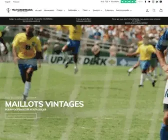 Thefootballmarket.com(Maillots de foot vintage authentiques) Screenshot