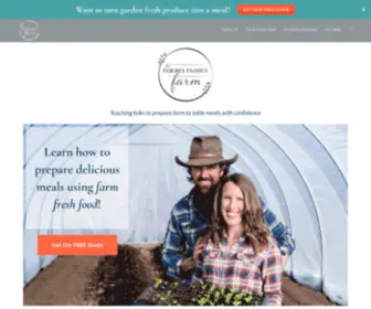 Theforbesfamilyfarm.com(The Forbes Family Farm) Screenshot