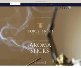 Theforestfresh.com(Incense Sticks) Screenshot