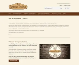 Theforgottentoyshop.co.uk(The Forgotten Toy Shop) Screenshot