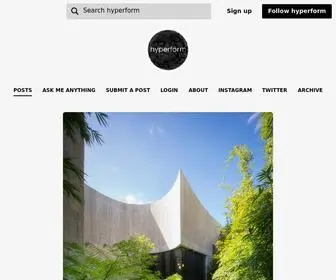 Theformover.com(Hyperform) Screenshot