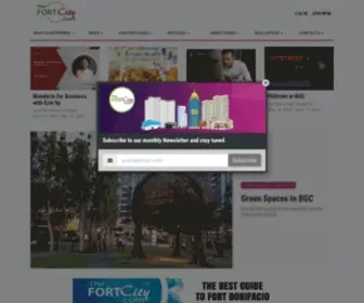 Thefortcity.com(Fort Bonifacio Global City events) Screenshot
