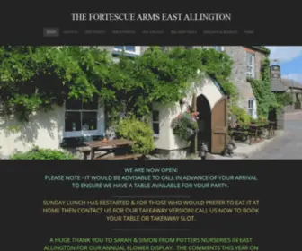 Thefortescuearms.com(The hostelry dates back to the the 19th the century and) Screenshot