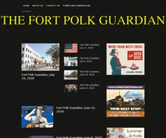 Thefortpolkguardian.com(Fort Polk Guardian) Screenshot