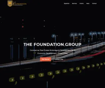 Thefoundationgroup.biz(Commercial Real Estate Brokerage & Development Retail Recruiting Specialists) Screenshot