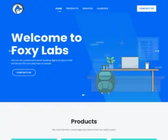 Thefoxylabs.com(Foxy Labs) Screenshot